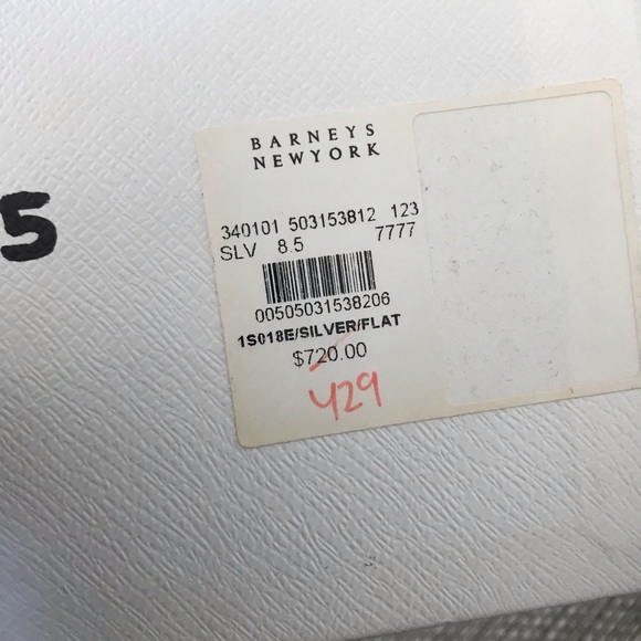 PRADA Silver Loafers - Picture 10 of 14